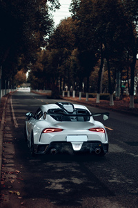 สำหรับ Toyota Supra ที่ได้รับการอัพเกรดด้วยชุดแต่งคาร์บอนไฟเบอร์ Sea Bass ประกอบด้วยกันชนหน้าและหลัง, ซุ้มล้อ, ดิฟฟิวเซอร์ และฝากระโปรงหน้า - Product Image 4