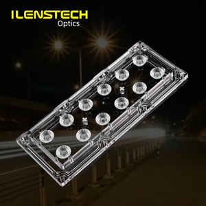 Ống Kính Đèn Đường <span class=keywords><strong>Led</strong></span> 5050 3 Ống Kính Mô-đun <span class=keywords><strong>Led</strong></span> <span class=keywords><strong>50Mm</strong></span> Ống Kính Lõm Khuếch Tán Ánh Sáng <span class=keywords><strong>Led</strong></span> Của Ilenstech - Product Image 5