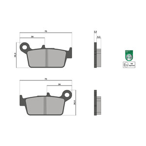 PASTILLAS DE FRENO homologadas - Product Image 1
