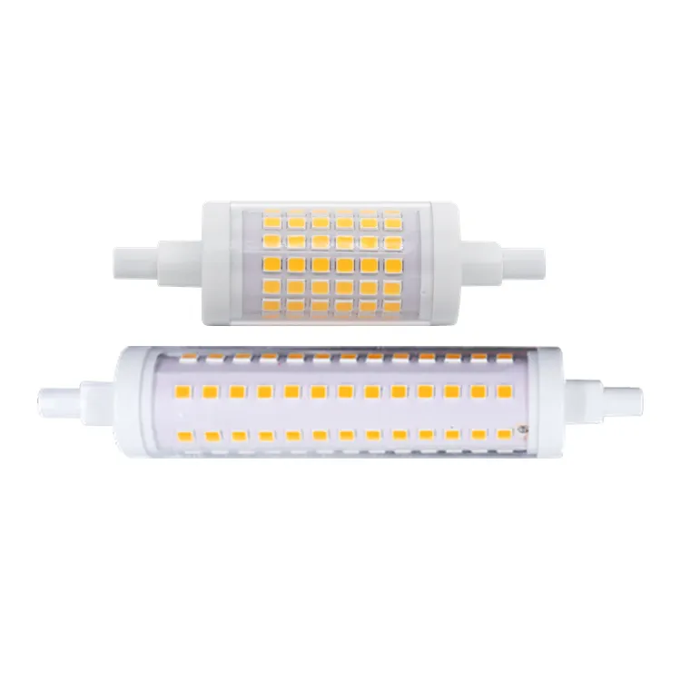 Bombilla LED R7s de alta calidad, reemplazo de bombilla halógena de 300w, 500w, 78mm, 23X78, 23x118