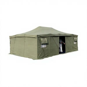 Bâche de camping extérieure imperméable en toile, double, quatre saisons, vert olive, kaki, blanc, pour le marché du Moyen-Orient, secours en cas d'urgence et de catastrophe - Product Image 3