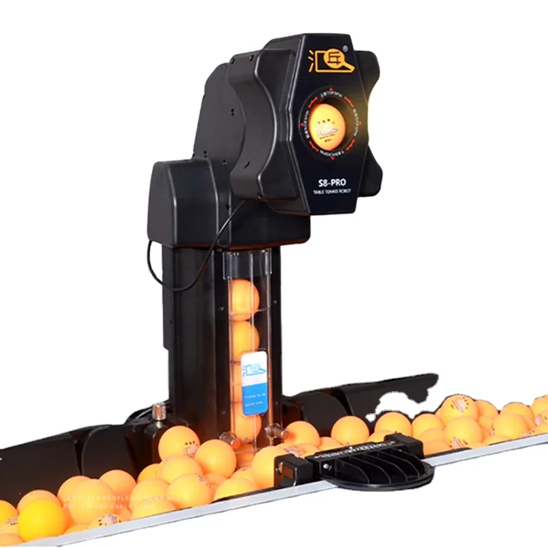 Huipang S8-PRO Robot for table tennis serving machine Full-automatic programmable table tennis trainer