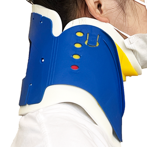 Penyangga leher ortopedi medis mendukung perangkat traksi leher yang dapat disesuaikan kerah serviks terapi fisik untuk remaja Pria Wanita - Product Image 5