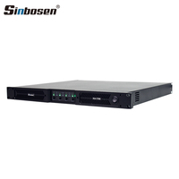 K4-1700 Amplificador de Potencia de Audio Clase D de 4 Canales 1U 4x1700W para Sistemas de Sonido de Conciertos y Escenarios