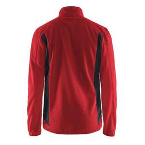 BLAKLADER - 473025105699XS Veste polaire Rouge/Noir-EAN 7330509591307 VESTES DE TRAVAIL TOUTES SAISONS VESTES SOFTSHELL - Product Image 3