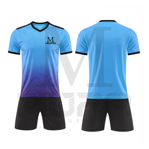 ชุดกีฬาฟุตบอล unisex แห้งเร็วชุดฝึกทีมเยาวชนใส่สบายพิมพ์โลโก้ได้ตามต้องการ - Product Image 1