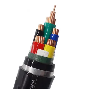 Cable eléctrico de cobre subterráneo, 0,6/1kV, venta al por mayor