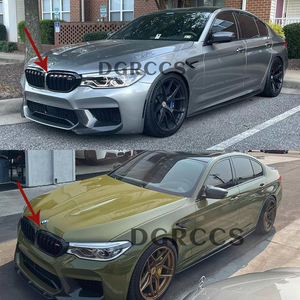 Parrilla Delantera de Fibra de Carbono con Doble Entrada de Aire para BMW Serie 5 G30 F90 M5 2017-2019 530i 540i M550i - Product Image 2