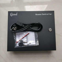 Caja de Alimentación de PVC Personalizada Cardweb CR3396-K para Sistema de Control de Acceso con Perilla Ajustable de Tiempo de Desbloqueo Integrada (0-10s) AC 220V