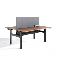 Bureau de travail ergonomique à hauteur réglable, facile à assembler, pour le bureau