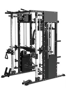Máquina Smith Todo en Uno, Rack de Potencia Multifuncional para Entrenamiento de Fuerza, Equipo de Gimnasio Multifuncional de Grado Comercial - Product Image 3