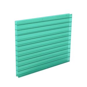 Feuilles de <span class=keywords><strong>polycarbonate</strong></span> PC Feuilles creuses Panneaux en nid d'abeille à plaques solaires multi-parois - Product Image 2