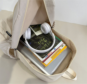Custom Unisex Lightweight Travel Laptop <b>Backpack</b> Nylon Multifunctional <b>Backpack</b> Casual Simple College Student Bag for Daily Use - Product Image 3