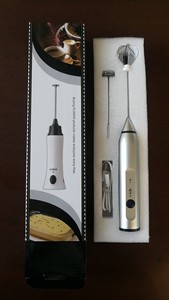 Batidor Espumador de Leche Eléctrico USB de 3 Velocidades Batidora de Mano con Mini Cafetera <span class=keywords><strong>y</strong></span> Mezclador para Crema de Café - Product Image 4