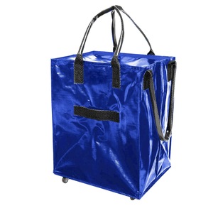 Waterproof Shopping Cart <b>Bag</b>, Thickened Woven Rolling <b>Bag</b> for Supermarket Grocery & <b>Vegetable</b> Shopping - Product Image 5