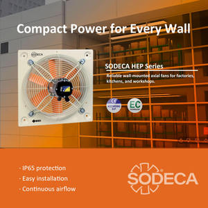 เทคโนโลยีโซเดก้า อีซี และชุดพัดลมประสิทธิภาพสูง AIRHOME ระบบระบายอากาศแบบกลไกควบคุมการไหลเวียนสองทาง พร้อมอุปกรณ์เสริมสำหรับการกู้คืนความร้อน - Product Image 4