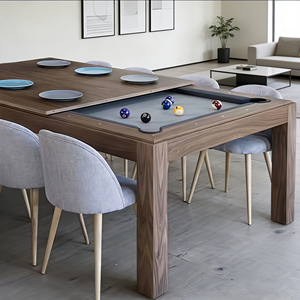 <span class=keywords><strong>Table</strong></span> de billard <span class=keywords><strong>multi</strong></span>-<span class=keywords><strong>jeux</strong></span> 4-<span class=keywords><strong>en</strong></span>-<span class=keywords><strong>1</strong></span> à prix abordable, 7 pieds, pour sports d'intérieur, avec options de billard, de ping-pong et de <span class=keywords><strong>table</strong></span> à manger - Product Image 2