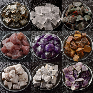 หินคริสตัลธรรมชาติแบบขายส่ง หินอโรมาเธอราพี หินดิฟฟิวเซอร์ วัตถุดิบหินดิบ หินบด หินแร่ตัวอย่าง - Product Image 2