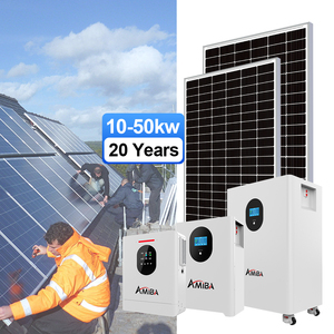 Stock UE Livraison Rapide Système Solaire 5KW 10KW 15KW Kit Solaire Complet Batterie au Lithium pour Expédition Rapide en Europe HES05WT Monocristallin - Product Image 1
