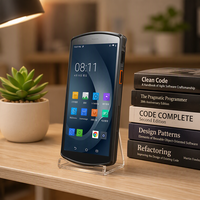 PDA Genggam Tangguh Dt50s 5.7" Pemindai Barcode 2D Wifi/NFC GPS/Glonass Positioning Kamera 5MP+13MP Berperingkat IP65 256GB Micro-SD untuk
