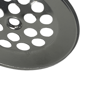 Strainer Polished Round 2-7/8 Inch Stainless Steel Bath Strainer With Screw - Product Image 3