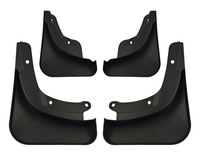 STEELTIGER Schmutzfänger für 2024-2026 Model 3 Highland 4-teilig Clip-On Ohne Bohren Schwarzes TPE PP Spritzschutz-Set Kompatibles Zubehör