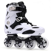 Rollers en Gros Patins en Ligne Professionnels Slalom Freestyle Vitesse Roselle Chaussures de Patinage pour Adultes