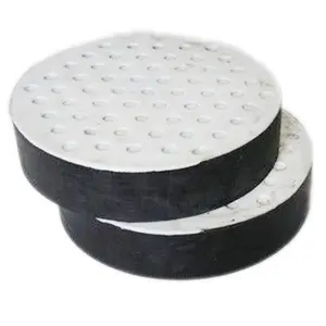 Rubber Pad Structurele Lagers Voor Brug Rubber Custom Size Rubber/Neopreen Voor Brug/Dock/ Building 10 Stuks rohs Iso Ce