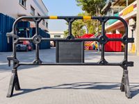 Clôture routière en plastique de haute qualité, barrière d'avertissement routière