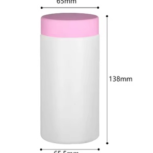 Tubo Cilíndrico de Plástico de Grado Alimenticio de Alta Calidad al por Mayor con Tapa de Rosca - Product Image 2