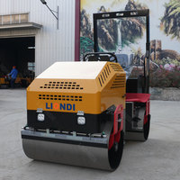 Rouleaux compresseurs vibrants CE EPA de fabrication directe, rouleaux compresseurs à double roue en acier, mini-compacteurs avec service personnalisé