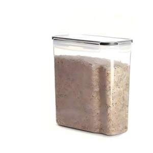Ensemble de 8 récipients hermétiques pour céréales sans BPA [4L/135,2 Oz] avec <span class=keywords><strong>bec</strong></span> verseur, tasse doseuse, empilables, 20 étiquettes pour garde-manger - Product Image 3