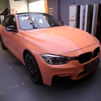 Film Vinyle de Recouvrement pour Voiture PET PVC TPU Super Brillant Rose Pâle Effet Cristal 1.52x18M/5x60FT Rouleau Complet Vente Directe Usine