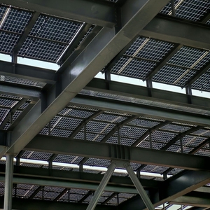 ระบบติดตั้งแผงโซลาร์เซลล์กันน้ำ รางระบายน้ำแบบ M สำหรับหลังคาโรงรถ BIPV - Product Image 3