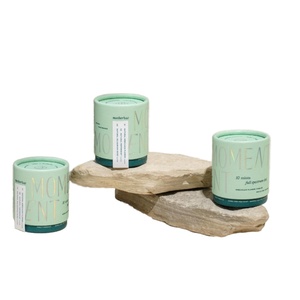 Tubos de Papel Biodegradables Personalizados para Café y Té con Tapa Metálica, Tubo de Papel de Grado Alimenticio para Envasado Interno - Product Image 2