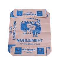 Les sacs en papier vides faits sur commande 50 kilogrammes de ciment pp vident l'emballage de sac de ciment pour le ciment de emballage