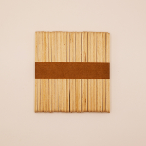 Compostable gỗ bạch dương Popsicle Gậy cho kem và đông lạnh xử lý - Product Image 1