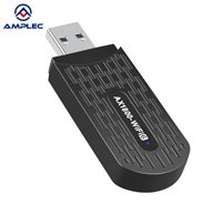 Adaptador USB WiFi 6, Dongle WiFi AX1800 de Doble Banda 2.4G/5G para PC de Escritorio, Adaptador USB 3.0 WiFi 6 Compatible con Windows 11/10