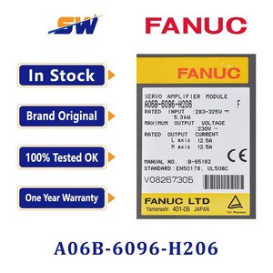 Módulo de Servoamplificador FANUC <span class=keywords><strong>A06B</strong></span>-<span class=keywords><strong>6096</strong></span>-<span class=keywords><strong>H206</strong></span> |   Unidad CNC <span class=keywords><strong>A06B</strong></span> <span class=keywords><strong>A06B</strong></span>-<span class=keywords><strong>6096</strong></span> - Product Image 2