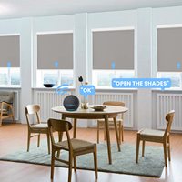 Stores et volets occultants intelligents motorisés électriques à commande à distance Zigbee personnalisés pour l'intérieur de la maison
