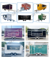 Truk Makanan Mobile Berkualitas Tinggi, Mobil Pizza Harga Terjangkau, Trailer Makanan, Dapur Bergerak, Truk Makanan, Trailer Kopi