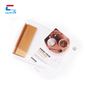 13.56MHz NFC touchless menu đứng NFC Gỗ Nhà Hàng bảng QR mã NFC menu gỗ Wifi - Product Image 4