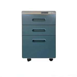 Высококачественный металлический мобильный шкаф для документов формата А4 с 3 выдвижными ящиками, вертикальный, стальной, горячая распродажа - Product Image 1