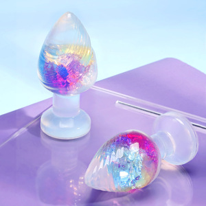 Ukuran kecil steker Anal benang silikon dildo jeli Butt Plug mainan seks wanita Anal pelatih prostat pemijat dewasa menggoda mainan - Product Image 4