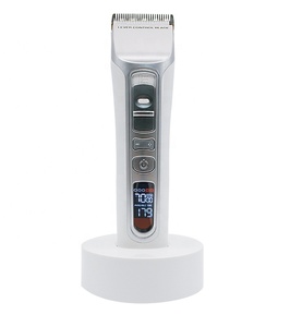 Juego de máquina de corte de pelo inalámbrico recargable para peluquería, uso doméstico, Inglés para el cuidado personal de los hombres - Product Image 1