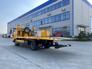 Camion de dépannage à plateau coulissant long Howo 4x2 léger, véhicule de sauvetage routier, camion de remorquage à plateau - Product Image 5