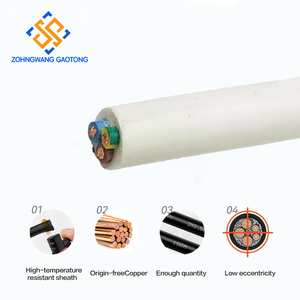 Câble H03Z1Z1-F à faible émission de fumée, sans halogène, 300/300V 90 ° C pour Cuisine Bureau <span class=keywords><strong>Lave</strong></span>-<span class=keywords><strong>linge</strong></span> Réfrigérateur IEC 60332-1 RoHS - Product Image 3