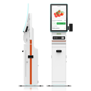 Nouveau Kiosque de paiement en espèces en libre-service avec recyclage de billets, lecteur de code-barres, imprimante, reconnaissance faciale et SDK pour dépôt ATM - Product Image 1