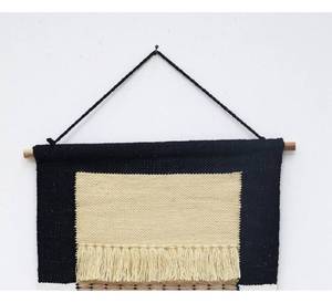 Décoration murale bohème en macramé, aspect élégant, faite à la main en coton, décoration murale bohème, utilisation personnalisée, usage domestique - Product Image 5