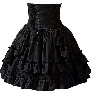 Vestido <span class=keywords><strong>de</strong></span> Lolita clásico japonés con volantes y volantes, bonito vestido con lazo, disfraz <span class=keywords><strong>de</strong></span> Cosplay <span class=keywords><strong>para</strong></span> <span class=keywords><strong>mujer</strong></span>, vestido Medieval Vintage con volantes, falda tutú - Product Image 3